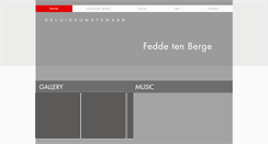 Desktop Screenshot of feddetenberge.nl